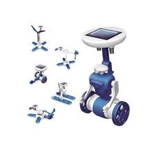 Kit Robo 6 Em 1 Solar Robotica Brinquedo Montar Helicoptero Dinossauro Educativo Placa Energia