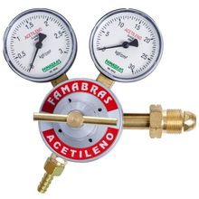 Regulador Pressão Acetileno 25Kgf/Cm2 8m3/h FAMABRAS
