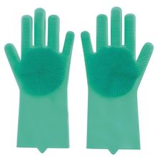 Luva Esponja para Limpeza Flashlimp de Silicone - 1 Par
