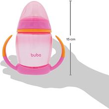 Copo com Alça Removível 250ml Rosa - Buba