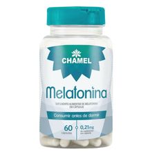 Melatonina - 60 cápsulas - 0,21mg  - Chamel