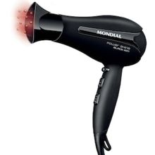 Secador de Cabelos Mondial Power Shine Black SC-13 2000W - Preto