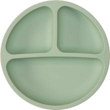 Pratinho de Silicone com Ventosa Verde - Buba