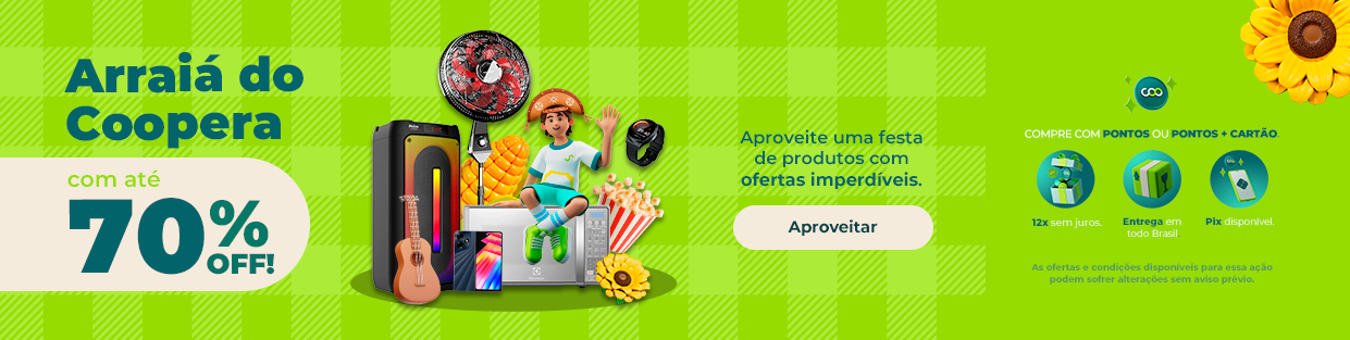 Arraiá de Ofertas do Coopera!